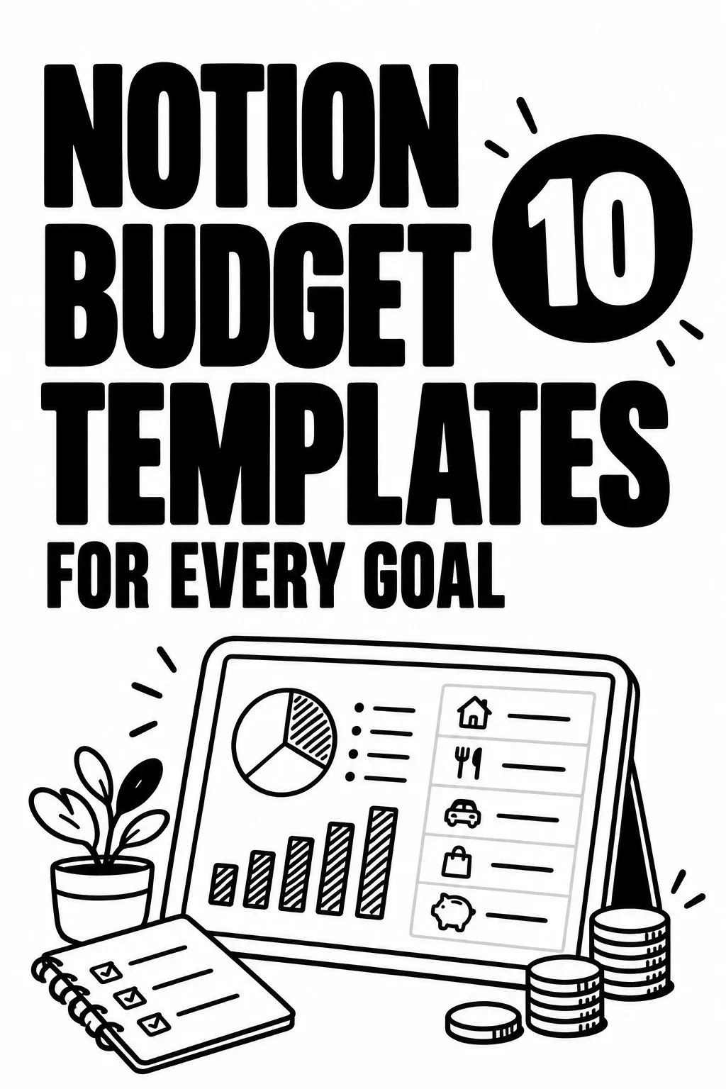 10 Notion budget templates for every kind of money goal visual reminder